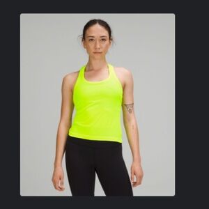 Lululemon Swiftly Tech Racerback Tank Top 2.0 in Bright Yellow